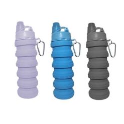 Botella de Silicona plegable HL8500 con logo